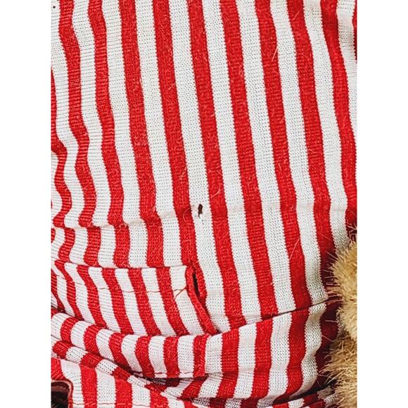 Schmid Teddy Bear w/ Slippers & Night Shirt Large 18" Korea 1984 NO TESTED Vtg - Picture 4 of 16